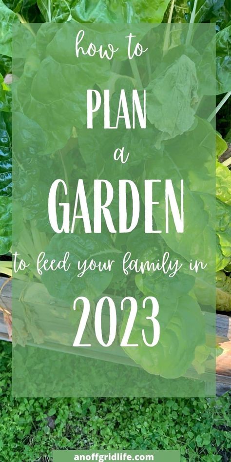 How to Plan a Garden For 2023 - An Off Grid Life Plan A Garden, Plant A Garden, Gardening Projects, Vegetable Garden Planning, Victory Garden, Backyard Vegetable Gardens, Gardening 101, Starting A Garden, Family Garden