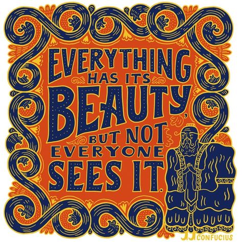 Mary Kate McDevitt // Everything has beauty, but not everyone sees it Mary Kate Mcdevitt, House Exhibition, Collaborative Art Projects, Shopify Business, Pulp Novels, Chalk Lettering, Hand Lettering Inspiration, Title Design, Decorative Borders