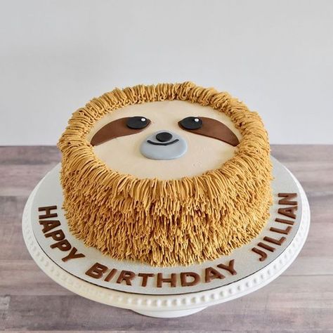 Hair sloth cake inspiration. 5 totally adorable sloth cakes. Sloth Cupcakes, Sloth Cookies, Diy Sloth, Fanfiction Aesthetic, Sloth Cake, Sloth Cakes, Nutella Cookie, Cake Brownie, Big Poster