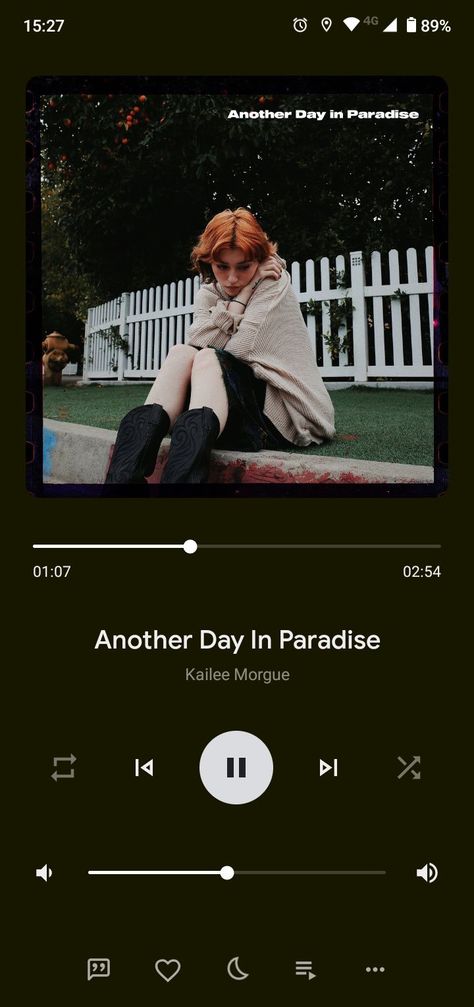 Kailee Morgue, Another Day In Paradise, Another Day, Paradise, Music