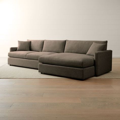 Chaise Sectional Sofa, Cozy Homes, Fabric Sectional Sofas, Double Chaise Sectional, Sofa Review, Double Chaise, Sectional Sofa Couch, Sectional Sofas, Contemporary Sofa