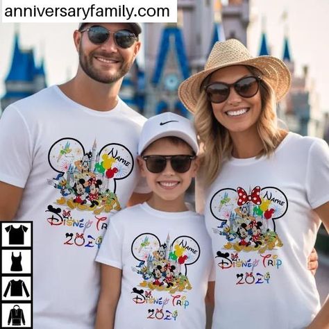 Custom Disney Trip Shirts, Disneyworld Shirts, Disney Vacation T-shirt, Disney Couple Shirt, Disney Family Matching Shirts, Disney Trip 148 Family Disney Shirts Matching, Custom Disney Shirts, Disney Couple Shirts, Disney Trip Shirts, Disneyland Shirts, Disney World Shirts, Group Shirts, Disney Couples, Family Christmas Shirts