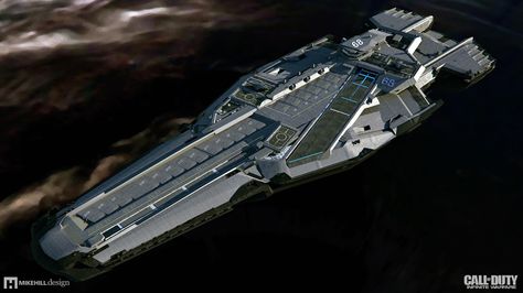 concept ships: Call of Duty: Infinite Warfare ship concepts by Mike Hill Space Warfare, Olympus Mons, Call Of Duty Infinite Warfare, Call Of Duty Infinite, Infinite Warfare, Sci Fi Spaceships, Space Ship Concept Art, Starship Concept, Capital Ship