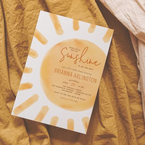 $2.5 - Little Sunshine | Boho Gender Neutral Baby Shower - sunshine baby shower invitations, boho baby shower invitations, sunshine baby shower, gender neutral baby shower invitations, boho sun invitation, little ray of sunshine, sun themed baby shower, online baby shower invitations, you are my sunshine, here comes the sun Sunshine Baby Shower Invitations, Online Baby Shower Invites, Gender Neutral Invitations, Online Baby Shower, Sunshine Baby Showers, Gender Neutral Baby Shower Invitations, Boho Baby Shower Invitations, Ray Of Sunshine, Foil Invitations