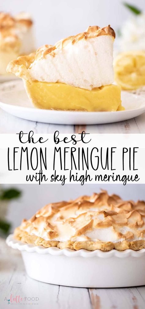 Lemon Marange Pie, Lemon Meringue Pie Crust, Lemon Meringue Pie Easy, Best Lemon Meringue Pie, Lemon Meringue Pie Recipe, Summer Fruit Desserts, Toasted Meringue, Lemon Pie Recipe, Lemon Recipe