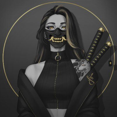 Tristan on Twitter: "🤪… " Mascara Oni, Ninja Girl, Oni Mask, Anime Ninja, Mask Girl, Japon Illustration, Samurai Art, Anime Warrior, Gothic Anime