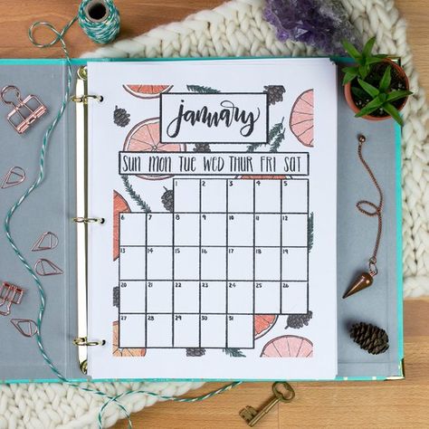 Jurnal Harian Aesthetic, Create Your Own Planner, Journal Idea, Year Planner, Bullet Planner, Binder Cover, Printable Journal, Dot Journals, Bullet Journal Themes