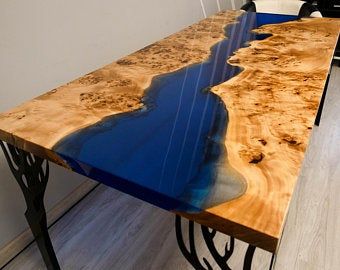 Burl Table, Handmade Dining Table, Epoxy Dining Table, Epoxy Wood Table, Wood Resin Table, Resin Table Top, Slab Table, Epoxy Table, Indoor Outdoor Furniture