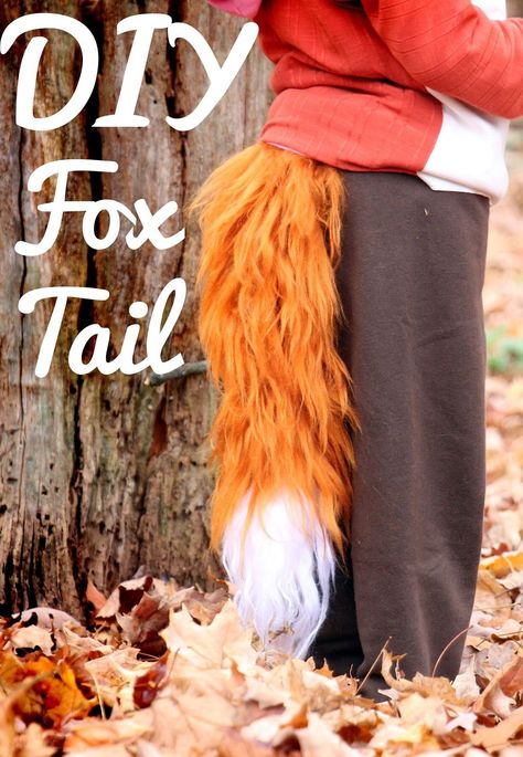 This year Eloise requested to be a Fox for Halloween. It also happens to be a very popular costume this year so I was excited to try the ... Kids Fox Costume, Fox Costume Diy, Fox Halloween Costume, Fox Halloween, Fox Costume, Popular Costumes, Small Crafts, Diy Kostüm, Fox Tail