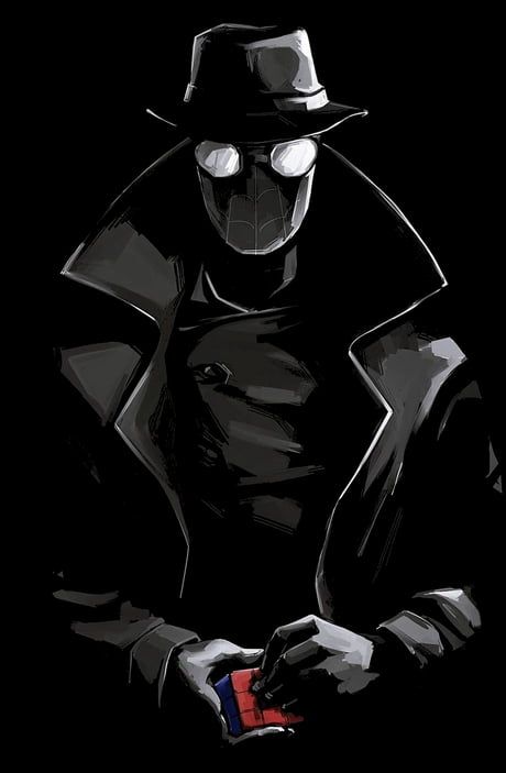 Detective Spiderman, Spider Man Noir Wallpaper, Spiderman Noir Wallpaper, Spiderman Noir Fanart, Noir Spiderman, Spider Man Noir, Spider Noir, Spiderman Noir, All Spiderman