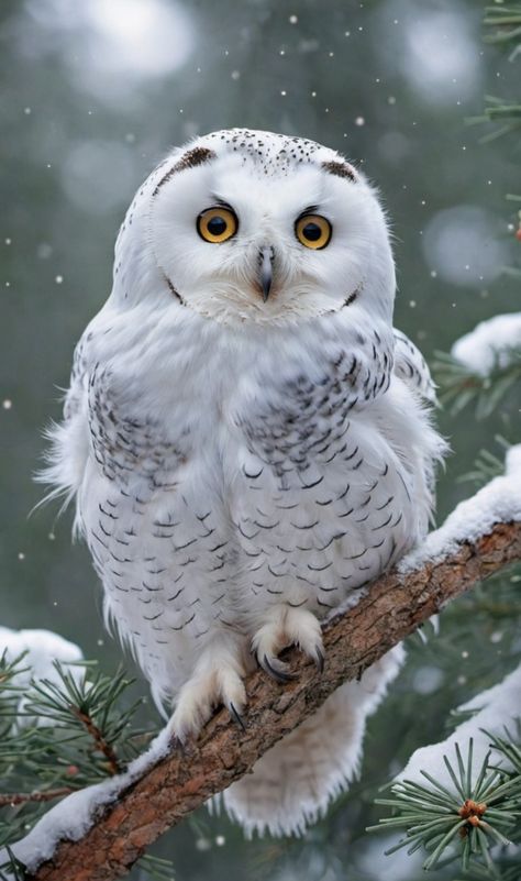 Snow Owl Tattoo, Snowy Owls, Beautiful Owls, Owl Photography, Owl Images, Cutee Animals, Owl Wallpaper, Snow Owl, Owl Photos