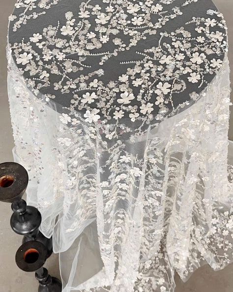 Finding the perfect lace for your dream gown 💫 We believe every bride deserves a gown as unique as her love story. That’s why we offer a beautiful selection of couture lace options to bring your vision to life! Whether you’re drawn to the elegance of chantilly French lace, the texture of 3D floral lace, the shimmer of lace with sequins, or the intricate details of embroidered lace, our sample collection lets you feel and choose the perfect lace for your gown. Contact us if you want to explo... Dream Gown, French Lace, Embroidered Lace, Intricate Details, Floral Lace, Your Dream, Love Story, Love Her, Dreaming Of You