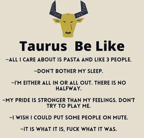 Taurus Humor, Taurus Quotes Funny, Taurus Journal, Taurus And Aries, Taurus Vibes, Taurus Things, Taurus Zodiac Quotes, Taurus Energy, Taurus Memes