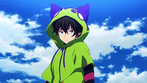 Anime Character, Gif, Green, Anime