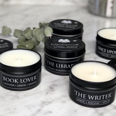 Tall Tale, Literary Candles, Candle Lover, Masculine Fragrance, Bookclub Gifts, Local Library, Long Story, Lemon Lavender, Fall Scents