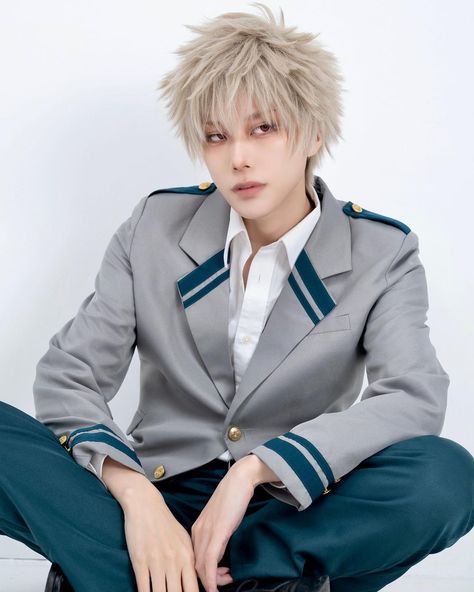 Bakugou Cosplay, Mha Cosplay, Fairy Shoes, Bakugo Katsuki, Face Reference, Cosplay Characters, A Silent Voice, Best Cosplay, Boku No Hero Academia