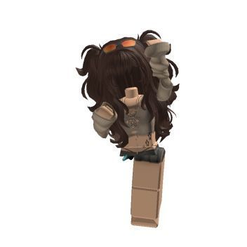 Roblox Chars Emo, Roblox Hair Combos Brown, Beige Roblox Avatar, Brown Hair Roblox Avatar, Brown Roblox Avatar, Roblox Char, Roblox Female Avatar, Roblox Avatars Girl, Brown Hair Roblox