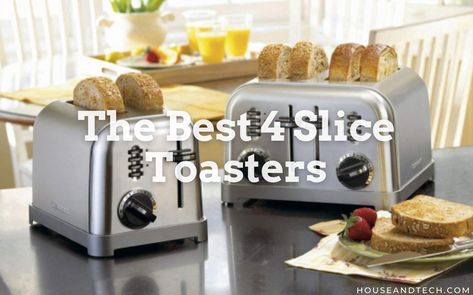 We review The 5 Best 4 Slice Toasters currently available for sale online. 4 Slice Toaster, Toasters, Kitchen Ideas, Kitchen Appliances, For Sale