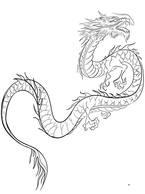 Wrap Around Arm Tattoo Stencil, Wrap Around Dragon Tattoo Stencil, Dragon Tattoo Wrapped Around Arm Stencil, Dragon Tattoo Designs Simple, Dragon Tattoo Sketch Simple, Dragon Wrap Tattoo, Arm Tattoo Stencil, Japanese Dragon Outline, Dragon Tattoo Wrapped Around Arm