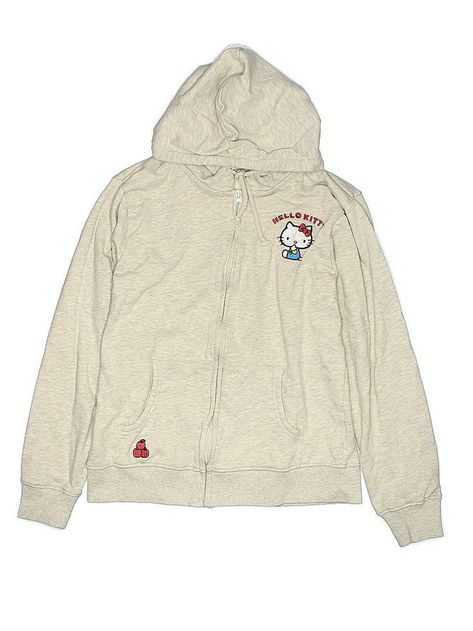 Hello Kitty Zip Up, Euphoria Script, Hello Kitty Zip Up Hoodie, Hello Kitty Jacket, Hello Kitty Sweater, Accessories Png, Hello Kitty Hoodie, Hoodie Png, Png Clothes