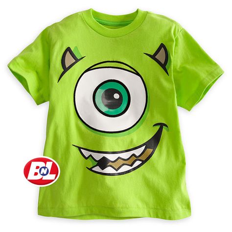 Mike Wazowski Shirt, Shirt Embellishments, Monsters Inc Shirt, Funny Disney Shirts, Mike From Monsters Inc, Monster Inc Birthday, Disney Shirts For Men, Monster Inc, Screen Art