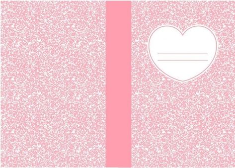 Pink Composition Notebook Cover, Pink Notebook Cover Printable, Memo Paper Aesthetic Printable, Binder Cover Templates Aesthetic Kpop, Composition Book Template, Notebook Cover Design Printables, Pink Notebook Aesthetic, Composition Book Cover Template, Binder Cover Templates Aesthetic