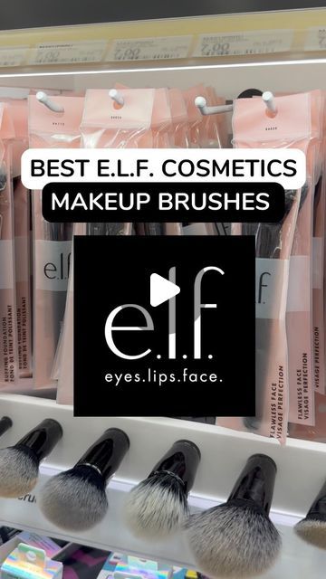 186K views �· 14K likes | Andréa Matillano on Instagram: "Best makeup brushes from @elfcosmetics! Comment LINKS for the direct links to each brush.

#drugstore #drugstorebeauty #drugstoremakeup #affordablemakeup #affordablebeauty #elfcosmetics #elfingamazing #elfmakeup" Elf Brush, Elf Brushes, E.l.f. Cosmetics, Best Makeup Brushes, Elf Makeup, Affordable Makeup, Beauty Products Drugstore, Drugstore Makeup, Best Makeup