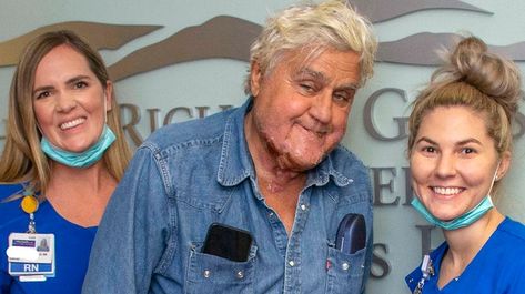 Jay Leno files for conservatorship over wife Mavis' estate following her dementia diagnosis | Fox News Discharged From Hospital, Couple Finances, Degree Burns, Severe Burns, Skin Grafting, Jay Leno, Perfect People, Managing Finances, Good Spirits