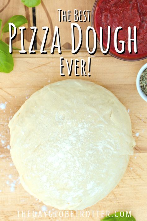 Easy Italian Pizza Dough, Quick Dough, Cafeteria Kitchen, The Best Pizza Dough, Personal Pizzas, Italian Pizza Dough Recipe, Healthy Pizza Recipes, Pizza Dough Recipe Easy, Pasta Per Pizza