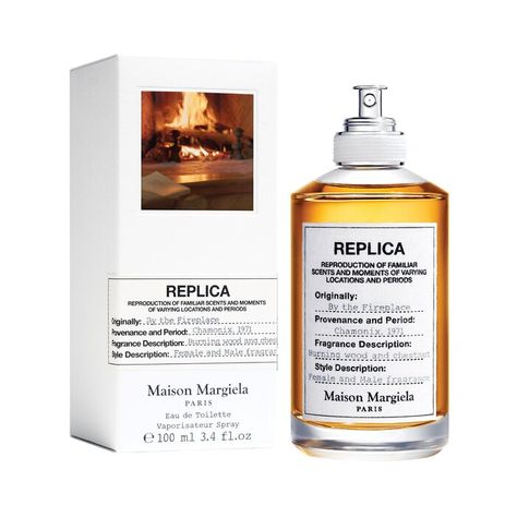 ’REPLICA’ By the Fireplace - Maison Margiela | Sephora Maison Margiela Perfume, Replica By The Fireplace, Replica Perfume, Replica Jazz Club, Fragrance Finder, Maison Margiela Replica, Vetiver Oil, Clary Sage Oil, Margiela Replica