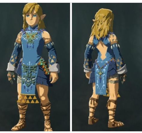 Gerudo Voe Link, Zelda Totk Link Outfit, Totk Link All Outfits, Link Vai Outfit, Link Outfits Tears Of The Kingdom, Gerudo Link Cosplay, Link Totk Frostbite Set, Frostbite Armor Link, Link Frostbite Armor