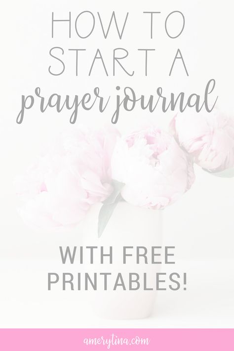 How to start a prayer journal (with free scripture printables!) Word Journal, Prayer Journal Prompts, Prayer Journal Template, Family Prayers, Free Scripture Printables, Prayer Journal Printable, Faith Journal, Prayer Journaling, Perfect Person