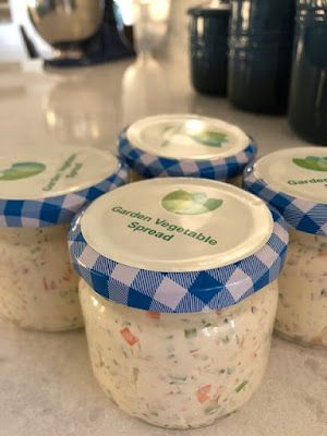 Sisters Luv 2 Cook: Garden Vegetable Spread Spreadable Cream Cheese Recipes, Spreads For Crackers, Spreads For Bread, Vegetable Cream Cheese Recipe, Vegetable Cream Cheese Spread, Veggie Cream Cheese Recipe, Garden Vegetable Cream Cheese, Vegetable Cream Cheese, Sandwich Spread Recipes