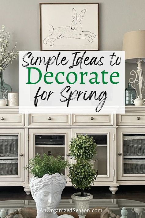 Home Decor Spring 2023, Spring Living Room Decor 2023, Classy Spring Decor, Simple Spring Centerpiece Ideas, Spring Farmhouse Decor Living Room, Spring Decorating Ideas For The Home Living Room, Spring Home Decor 2023, May Decorating Ideas, Spring 2023 Home Decor Trends