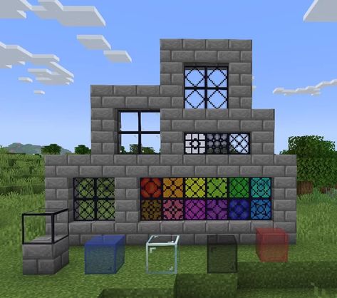 Melody's Stained Glass Minecraft Texture Pack Minecraft Stained Glass Window, Stained Glass Minecraft, Minecraft Stained Glass Designs, Castle Blueprints, Pixel Painter, Minecraft Castle Blueprints, Minecraft Texture Pack, Stained Glass Circles, Minecraft Castle