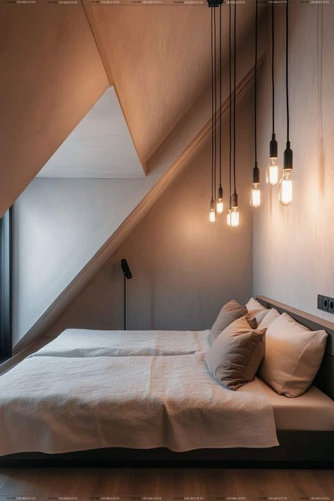 11 Best Wall Lighting Ideas for Small Bedrooms - Adore Charlotte Slanted Ceiling Lighting, Small Bedroom Lighting Ideas, Small Bedroom Lighting, Cozy Small Bedroom, Wall Lighting Ideas, Wall Reading Lights, Bedroom Lighting Ideas, Ideas For Small Bedrooms, Cozy Small Bedrooms