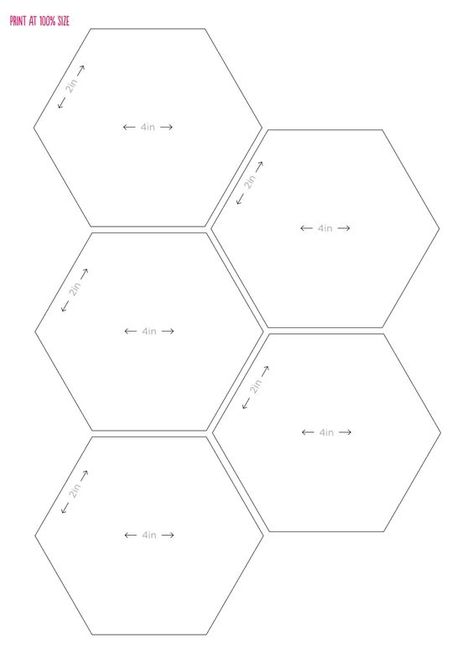 free hexagon templates.pdf Hexagon Template Free Printable, Craft Templates Printable, Hexagon Template, English Paper Piecing Quilts, Paper Piecing Quilts, Hexagon Pattern, Templates Printable Free, English Paper Piecing, Pattern Drawing