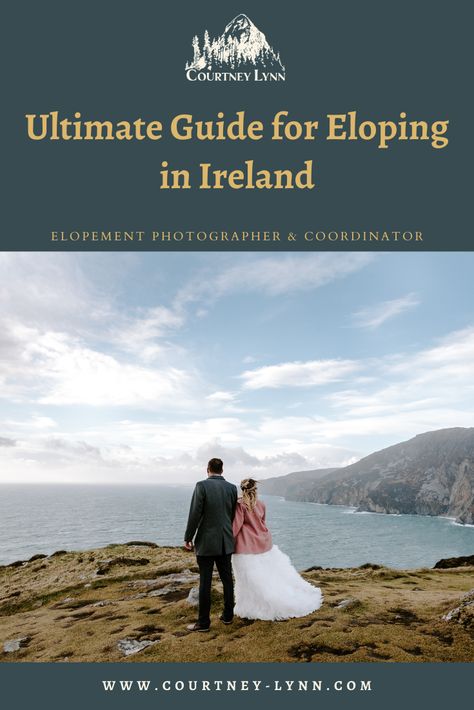 Eloping in Ireland: The Ultimate Guide - Courtney Lynn Ireland Elopement, Elopement Weddings, Ireland Destinations, Paper Rings, Elopement Planning, Ireland Wedding, Elopement Ceremony, Irish Wedding, Elopement Ideas