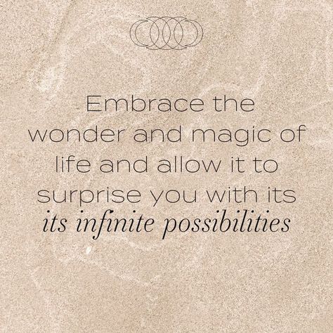 Embrace the wonder and magic of life and allow it to surprise you with its infinite possibilities. Discover how an open heart and mind can lead to unexpected joys and adventures. Follow for more inspirational quotes and life tips! #lifemagic #infinitepossibilities #wonder #inspirationalquotes Magic Quotes, Brain Tricks, Our Path, Wonder Quotes, Infinite Possibilities, Embrace Life, Life Tips, Heart And Mind, Open Heart