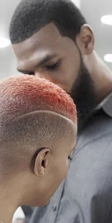 GALLERY | stepthebarber Shaving Cut, Natural Hair Haircuts, Blonde Natural Hair, Short Natural Curly Hair, Short Shaved Hairstyles, Shaved Side Hairstyles, Kid Braid Styles, Natural Hair Short Cuts, Beautiful Gray Hair