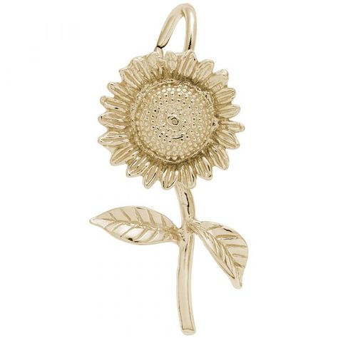 Sunflower charms are an icon of uncommon beauty. Their open faces symbolize the sun itself, conveying warmth and happiness, adoration and longevity. Available in Silver and Gold Sunflower Charm, Bracelets Women, Bracelets Charms, Sunflower Necklace, Garden Flower, Rembrandt, Flower Lover, Beautiful Gifts, Flower Charm