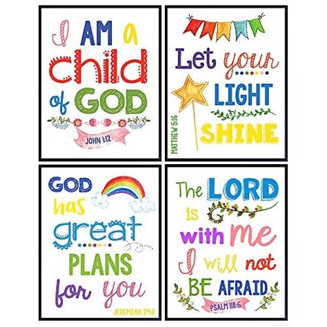 Scripture Art Canvas, Scripture Gifts, Positive Inspirational Quotes, Sunday School Decorations, Aesthetic Wall Collage, Room Boys, Bible Wall Art, Bible Story Crafts, Scripture Gift