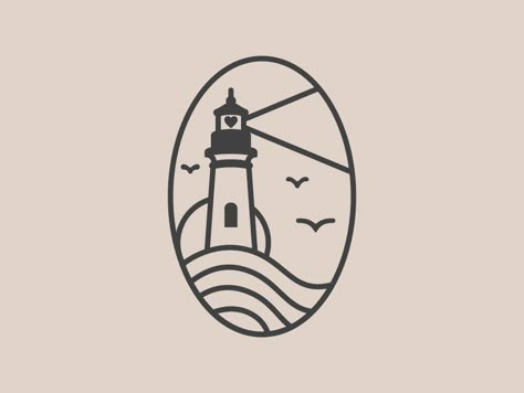 Light House Tattoo, Light Branding, Lighthouse Logo, Lighthouse Drawing, 2024 Tattoo, Lighthouse Tattoo, Kunst Tattoos, Simple Drawings, Tattoo Zeichnungen