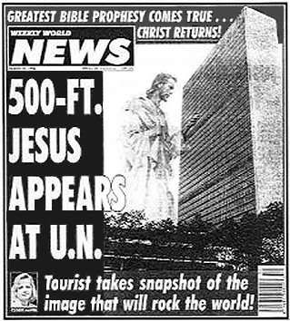 Weekly World News. Weekly World News, Fake Images, Old Newspaper, Wipe Out, Adam And Eve, New Trend, World News, Aliens, Gods Love