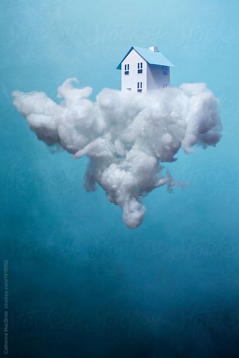 House In The Clouds, Gift Voucher Design, Cloud Illustration, Star Illustration, Beautiful Scenery Pictures, Photoshop Images, Cloud Art, Cloud Drawing, Best Background Images