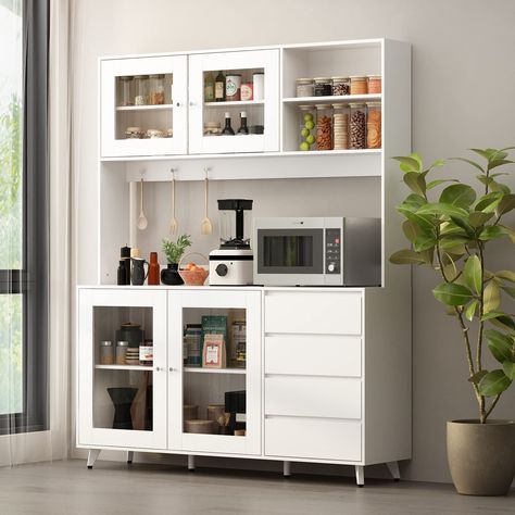 Coffee bar hutch ideas