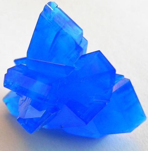 Copper sulfate crystals are among the easiest and most beautiful crystals that you can grow. The brilliant blue crystals can be grown relatively quickly and can become quite large. Here's how you can grow copper sulfate crystals yourself. Grow Crystals, Growing Crystals, Pretty Rocks, Beautiful Rocks, Mineral Stone, Minerals And Gemstones, Rocks And Gems, Precious Gems, Gems And Minerals