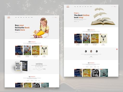 Book Store Website, Coffee Site, Web Design Books, Photography Mobile, Email Template Design, Books Library, Shop Sign Design, Webpage Design, Template Site