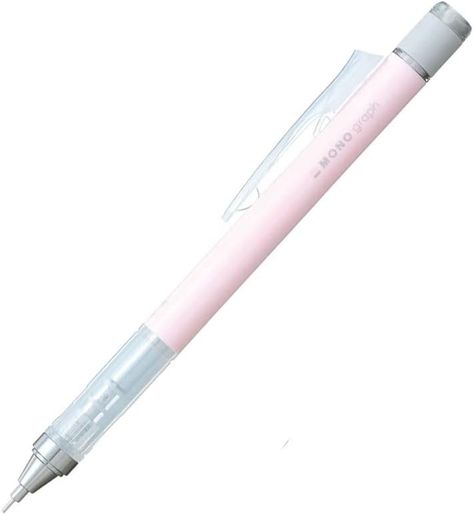 Shaker Mechanical Pencil with mono eraser Core diameter is 0.5mm Dpa-136d Eraser refill is manufacturer-mg Japan Mechanical Pencil, Mechanical Pencils, Office Products, Coral Pink, Pastel Colors, Coral, Pencil, Pastel, Japan