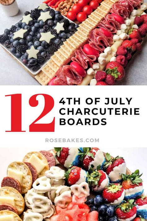 12 Unique 4th of July Charcuterie Board Ideas Red White And Blue Charcuterie Board, Red White And Blue Charcuterie, Dessert Charcuterie Boards, Blue Charcuterie Board, 4th Of July Charcuterie Board, Blue Corn Chips, Blue Snacks, Dessert Charcuterie, Charcuterie Board Ideas